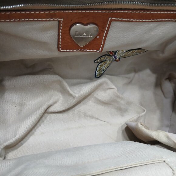 Luella Designer Leather Satchel🤎 - Picture 3 of 14